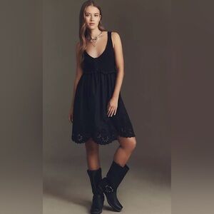 Anthropologie Sleeveless Sweater Mini Dress XS NWT